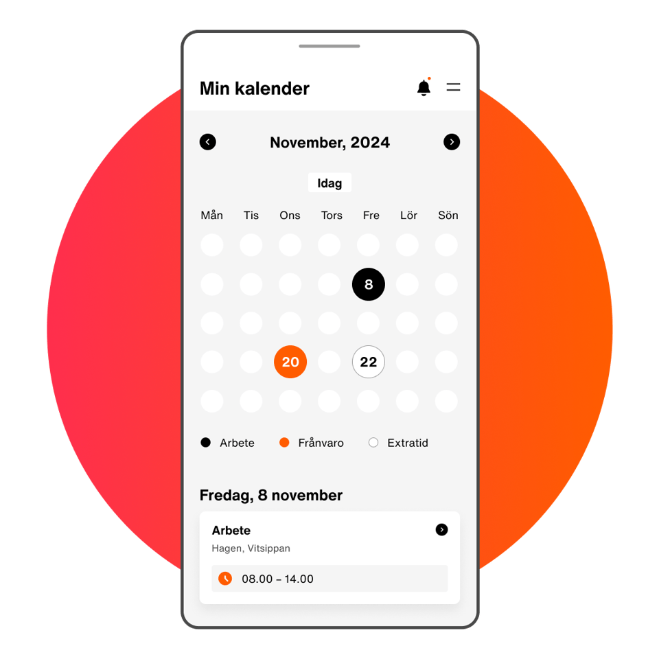Kalender - mobile